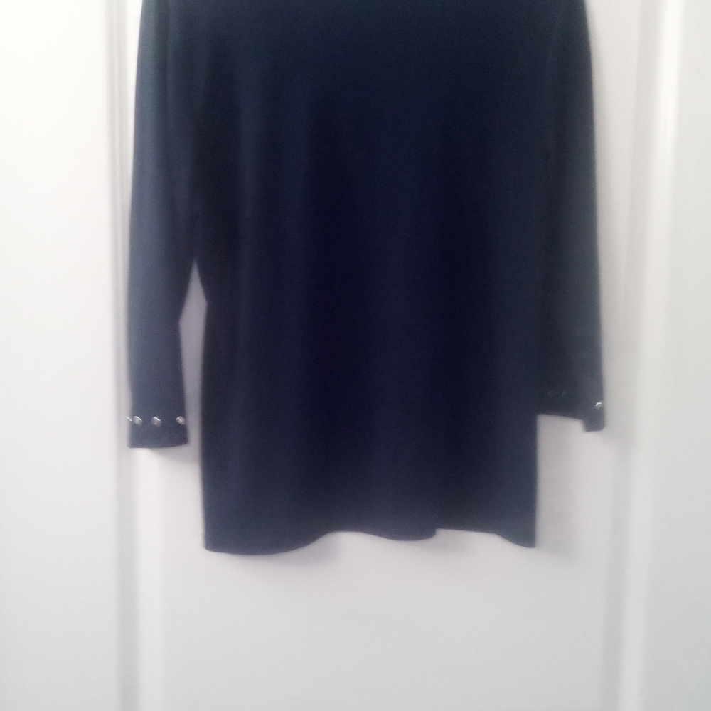 JM Collection Classic Elegance Smart Casual Modest Tailoring 3/4 Sleeve Size M - Picture 4 of 4